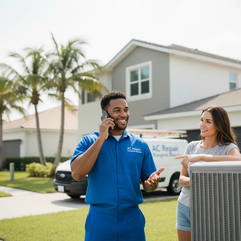 AC Repair Pompano Beach customer support in Roseland